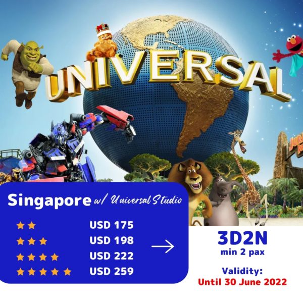 Singapore Universal Studios 3D2N - Universal Studio