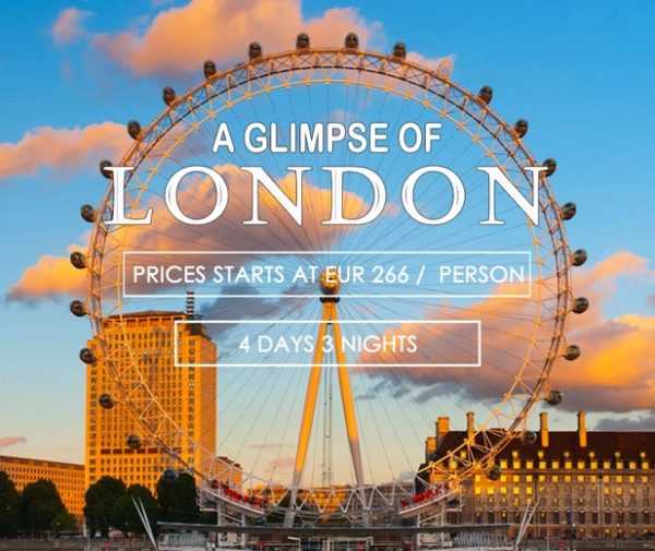 London A Glimpse 4D3N