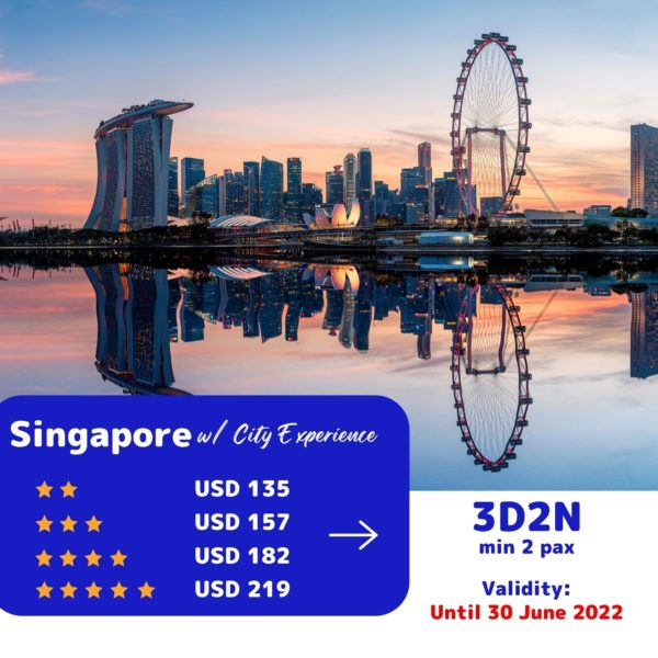 Singapore Universal Studios 3D2N - City Experience