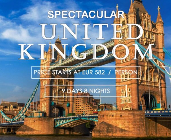 United Kingdom Spectacular 9D8N