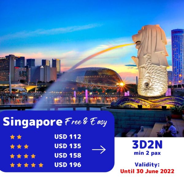 Singapore Universal Studios 3D2N - Free & Easy