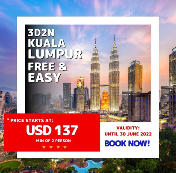 Kuala Lumpur Free & Easy 3D2N